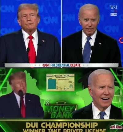 Now we need to see the Presidential DUI championship