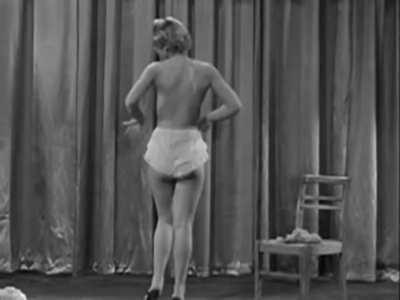 Brigitte Bardot (and other nude extras) in the 1956 striptease sex comedy &quot;En effeuillant la marguerite&quot; [Plucking the Daisy]