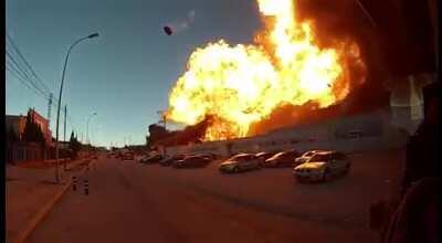 Explosion at a chemical plant for the processing of chlorine in Spain