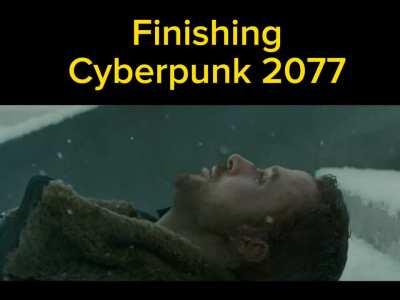 [ [ [Spoilers] ] ] Cyberpunk 2077 it's basically Depression v3.0