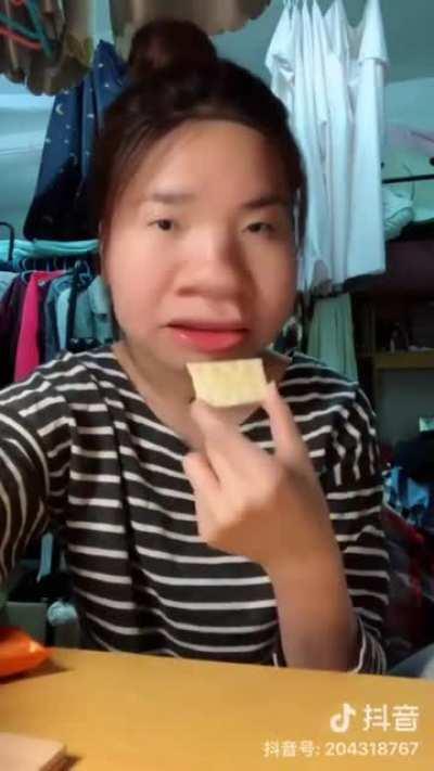 How to eat a cracker