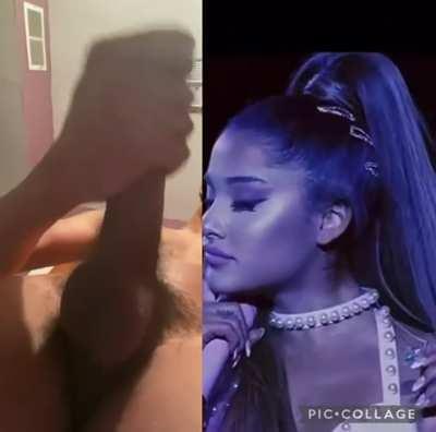 Ariana Grande having some naughty thoughts