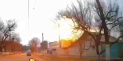 What it looks like to have a bomb dropped next to you (Ukraine, 03/06/2022)