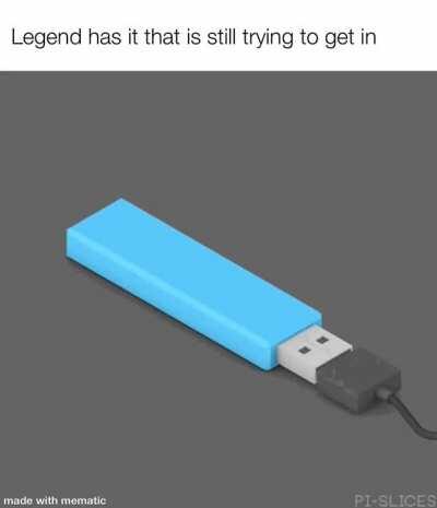 The sad life of an usb stick