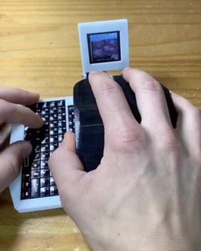 Minecraft on a mouse