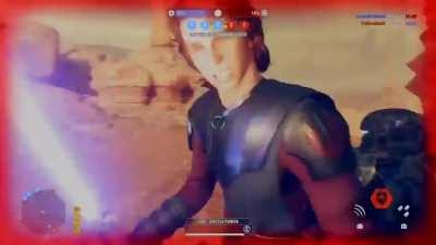 Random Anakin player stops his droid slaughter to save me when I was for sure otherwise dead