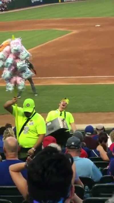 BVIRAL on X: Vendor at baseball game yells hot dog #baseball #hotdog  #funny  / X