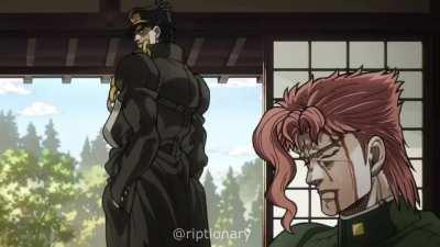 Kakyoin wants to _____ Holly