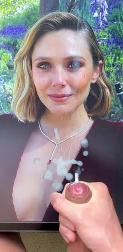 Elizabeth Olsen Cum Tribute