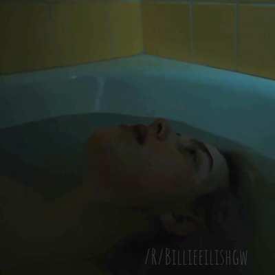 Billie naked in a Bathtub