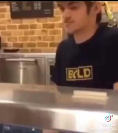 He just wanted a sub..