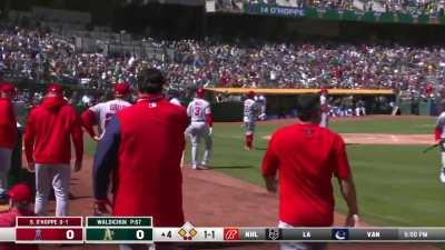 Highlight] Logan O'Hoppe hits his first career home run : r/baseball