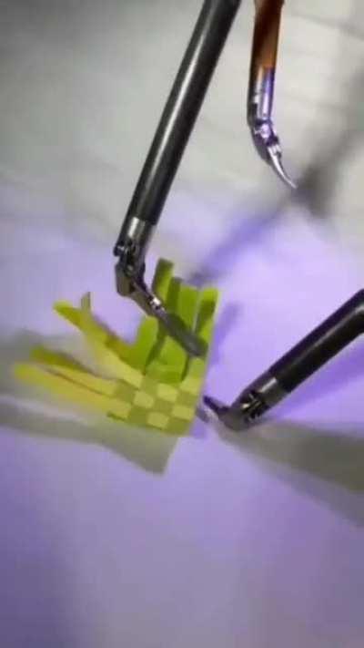 Malay Origami (Ketupat) on Surgery Robot