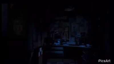 I turned my self into a five nights at freddys jumpscare