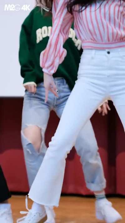 Everglow - Yiren in White Jeans