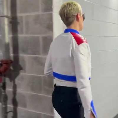 Megan Rapinoe blasting her own entrance music, cringe.