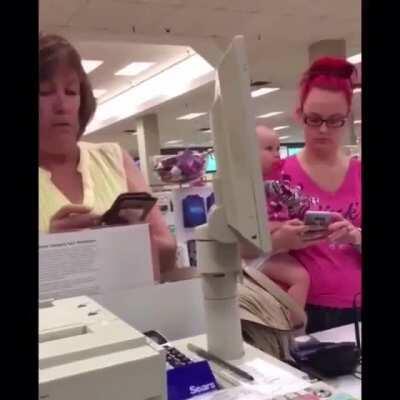 I love how the moment the employee recording says &quot;I'm just documenting.&quot; one of the 3 Karen's just starts to lose their shit for no reason 🤦🏾‍♂️