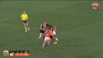 Jordan De Goey goes the don't argue