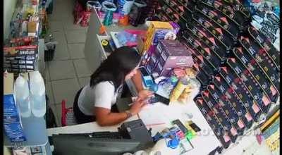 (xpost from MMC) Armed robbers demand money from clerk working a pet store. She complies. They shoot her dead anyway.