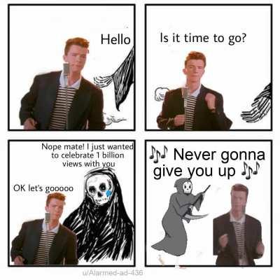 Wholesome rickroll