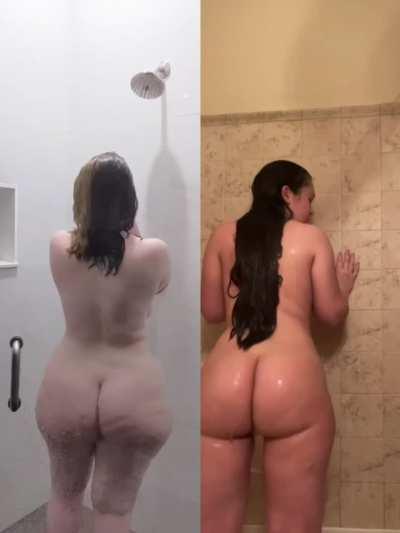 Which Phat white ass you gettin in shower with?