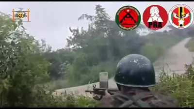 Three Myanmar/Burmese Rebel Groups: People's Revolution Alliance (Magway), Asho-Chin Defense Force, and No. 2 Minbu District Battalion Attack and Capture a Junta Outpost on the Ann-Padan Road. They are assisting the Arakan Army's offensive. (November 5-6)