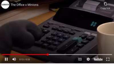 Hilarious minions take over The Office (US)