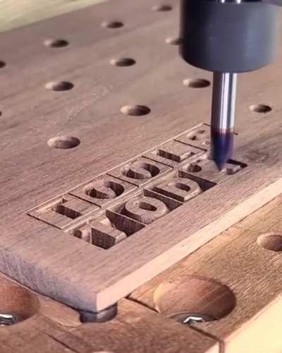 Drilling machine leaving a smooth Imprint …