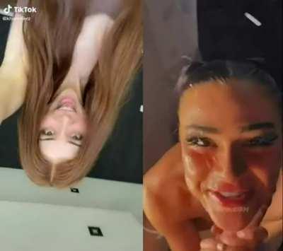 Reality Vs Tiktok 😱🔥 Her full free album in the comments