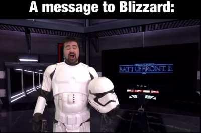 A message to Blizzard