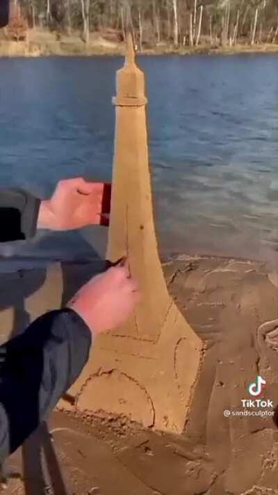 The Bob Ross of Sand