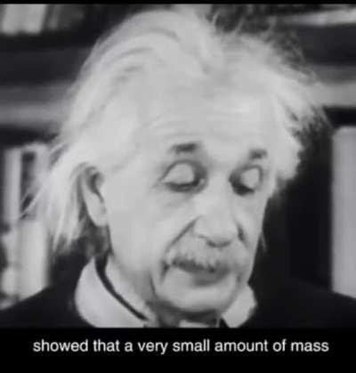 Albert Einstein Explaining : E=MC^2