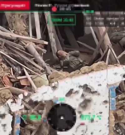 A Russian soldier abandoned after a failed attack accepts his fate