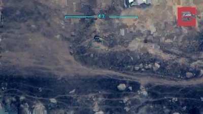 Turkish drone neutralizes Pkk/Ypg atgm team.