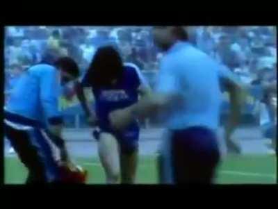 Ewald Lienen injury