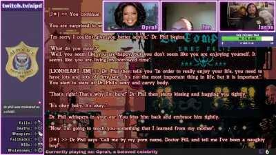 Story telling AI creates Dr Phil and Oprah sexual fanfic and is read by Oprah Text-To-Speech