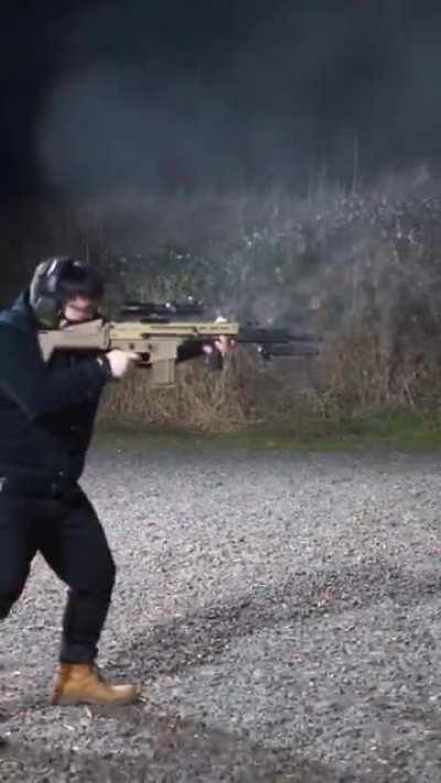 Scar 17 rapid fire fireball