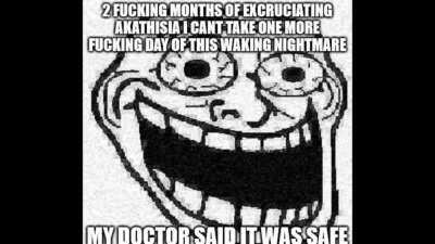 le side effects have arrived