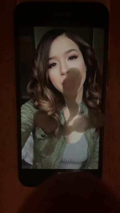 Thick cum globs for Pokimane