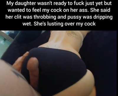 Big booty daughter panty job