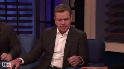 Matt Damon’s impression of Tom Cruise