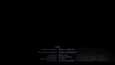 Fnaf movie credits with the goth version of the song