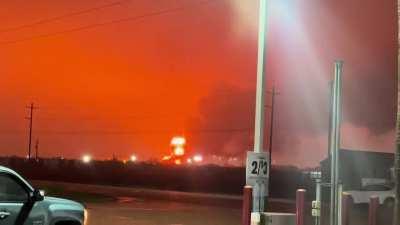 Explosion at the Port of Brownsville Tx