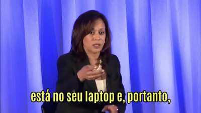 Kamala Harris, a especialista em TI