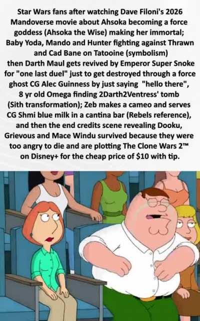 Clone Wars was fantastic, but the consequences of it's success has been a disaster for Star Wars.