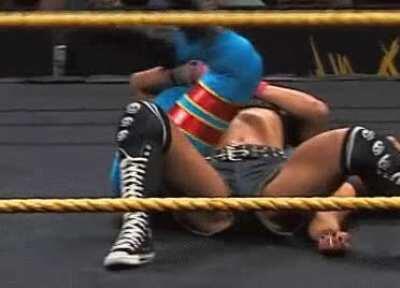 AJ pins Bayley