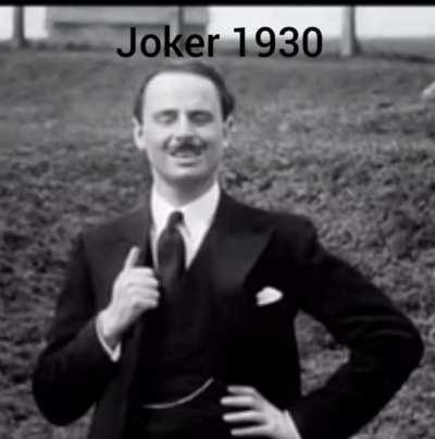 Oswald Mosley IRL Joker?