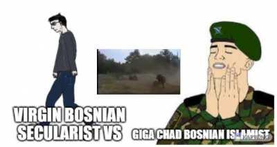 based Bosnian soldiers