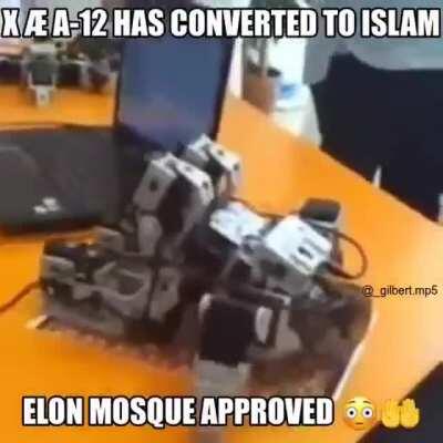 Ma sha ALLAH, Islam is spreading fast among Robots.