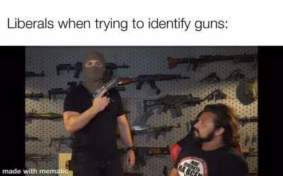 Identifying guns be like: